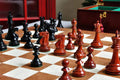 The Reykjavik II Series Prestige Chess Set, Box, & Board Combination