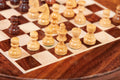 MAGNETIC WOODEN Travel Chess Set - 9
