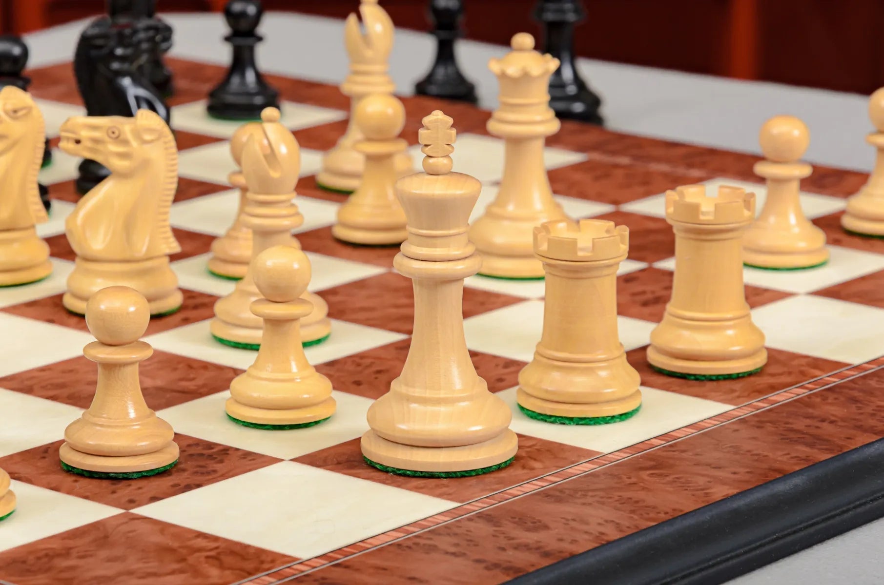 The Library Collection - The Zukertort Series Luxury Chess Pieces