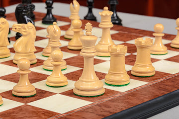 The Library Collection - The Zukertort Series Luxury Chess Pieces - 2.875