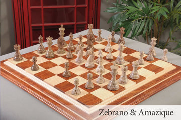 The Exotique Collection - The Livorno Series Luxury Chess Pieces - 4.4