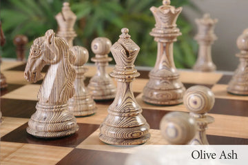 The Exotique Collection - The Livorno Series Luxury Chess Pieces - 4.4