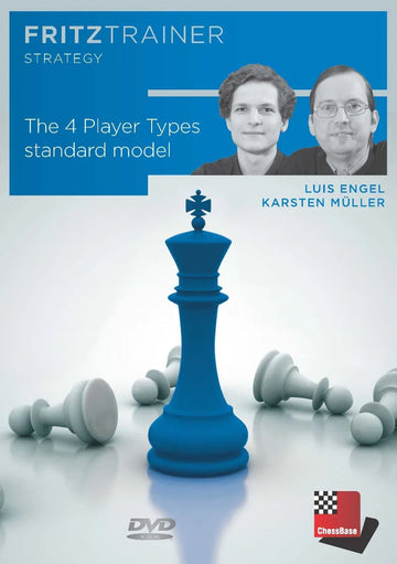 CLEARANCE - The 4 Player Types Standard Model - GM Luis Engel & GM Karsten Müller
