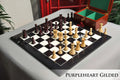The Gilded Zagreb '59 Series Chess Set, Box, & Board Combination