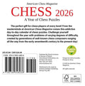 Chess 2026 Day-to-Day Calendar:  A Year of Chess Puzzles