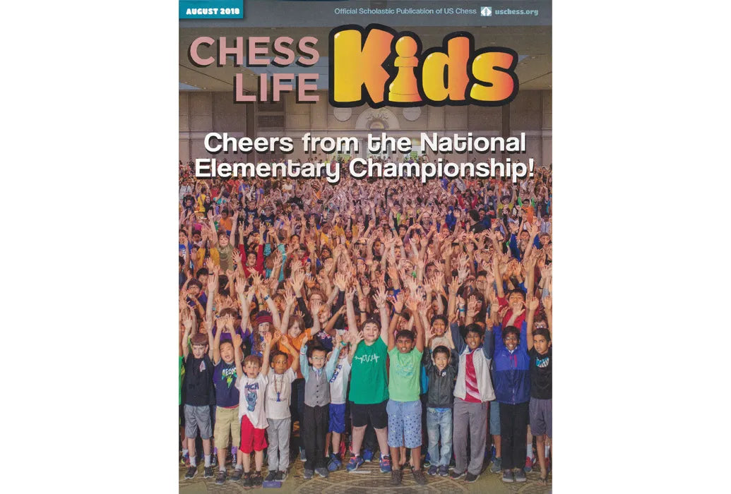 CLEARANCE - Chess Life For Kids Magazine - August 2018 Issue – House of ...