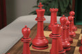 The Large Classical Staunton Series Chess Set, Box, & Board Combination