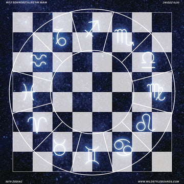 Zodiac - Full Color Vinyl Chess Board