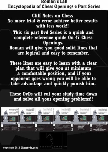 ROMAN'S LAB - VOLUME 116 - Encyclopedia of Chess Openings - PART 5
