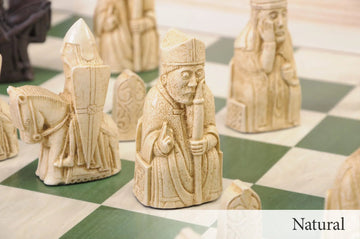 The Isle of Lewis Chess Set, Box, & Board Combination