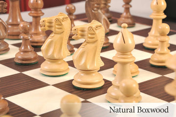The Royale Chess Set, Box, & Board Combination