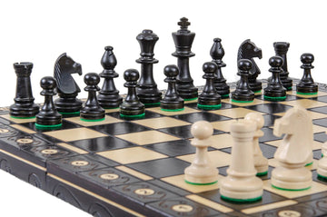 The Consul Chess Set - Black