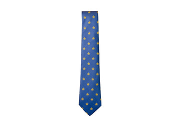 Blue Queen - Chess Tie