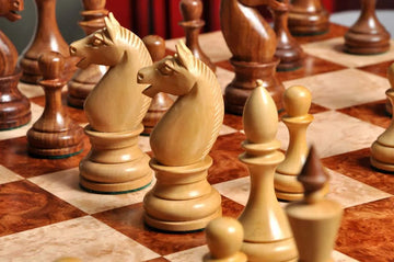 The Minsk Series Chess Pieces - 3.75