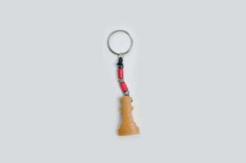 Wooden Chess Key Chain