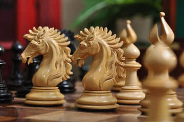 The Camelot Series Artisan Chess Pieces - 4.4