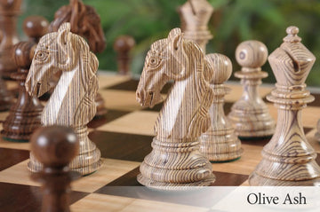 The Exotique Collection - The Livorno Series Luxury Chess Pieces - 4.4
