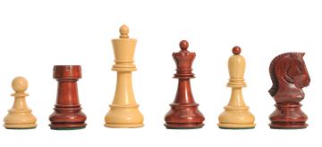 The Fischer Dubrovnik II Series Chess Pieces - 3.625" King