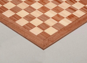 Sapele and Maple Signature Traditional Chess Board