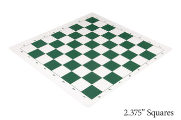 Regulation Vinyl Tournament Chess Board - Larger Square Sizes
