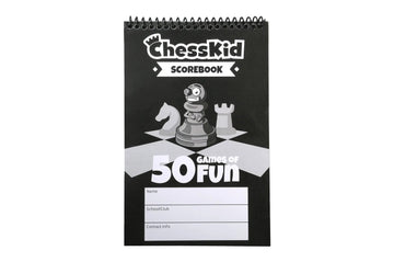ChessKid.com Spiral Score Book - 60 Moves/50 Games