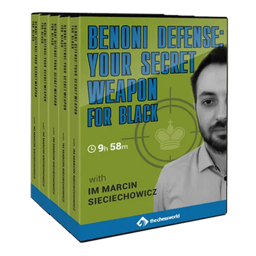 E-DVD Benoni Defense: Your Secret Weapon for Black with IM Marcin Sieciechowicz