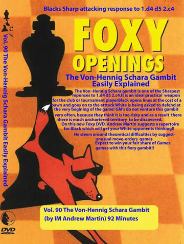 E-DVD FOXY OPENINGS - VOLUME 90 - The Von-Hennig Schara Gambit