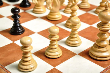 The Savano Series Luxury Wood Chess Set, Box, & Board Combination