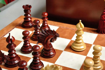 The Savano Series Luxury Wood Chess Set, Box, & Board Combination