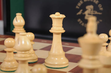The Club Series Chess Set, Box, & Board Combination