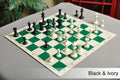 The Competition Series Plastic Chess Pieces - 3.75