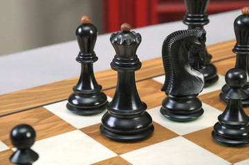 CLEARANCE - The Zagreb Elite Series Chess Pieces - 3.875