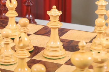 CLEARANCE - The Turin Series Artisan Chess Pieces - 4.4