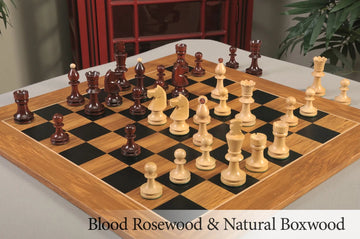 CLEARANCE - The Hungarian II Series Chess Pieces - 3.875