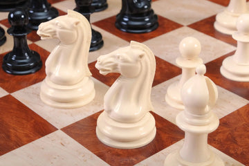 The Mammoth Ivory Selene Collector Series Luxury Chess Pieces - 4.4