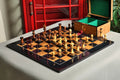 The Burnt Golden Rosewood Grandmaster Series Chess Pieces - 4.0