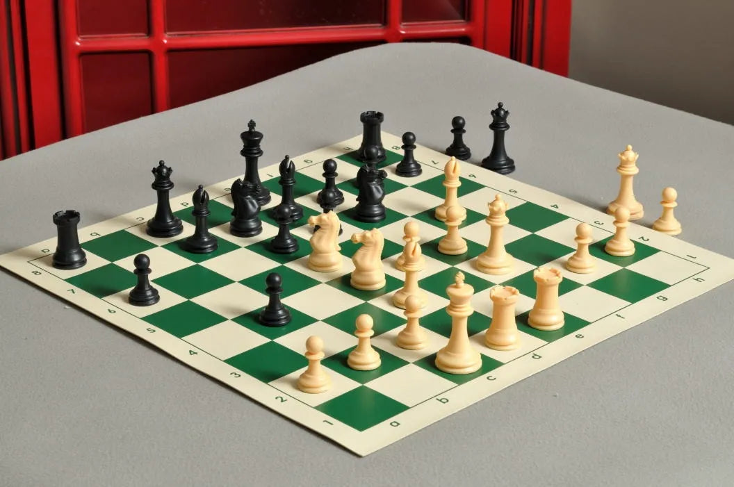 The Marshall Library Series Plastic Chessmen - 2.875