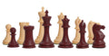 The Marshall Series Plastic Chess Pieces - 3.75