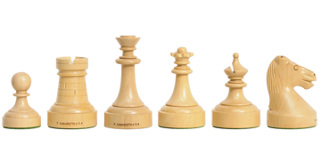 The Camaratta Collection - The Louis Persinger Series Chess Pieces - 3.6
