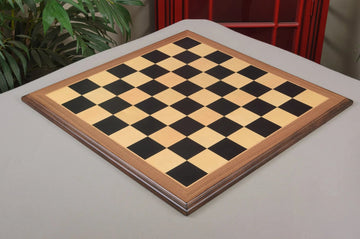 Ebony and Maple Superior Traditional Chess Board