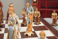 The Pyrenees Series Hand Painted Chess Pieces - From The Val Gardena Collection - 6.3