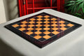 Blackwood and Olivewood Standard Traditional Chess Board - Gloss Finish