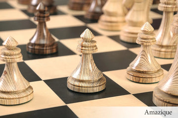 The Avant Garde Series Luxury Chess Pieces - 4.4