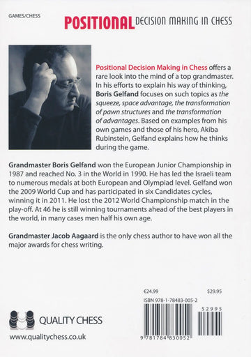 Positional Decision Making in Chess - PAPERBACK