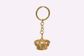King's Crown Metal Keychain - GOLD
