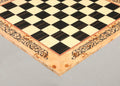 INLAID - Maple Burl & Ebony Superior Traditional Chess Board - Gloss Finish