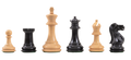 The York Series Chess Pieces - 3.5" King