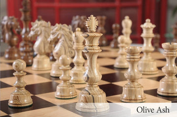 The Exotique Collection® - The Treviso Series Luxury Chess Pieces - 4.4