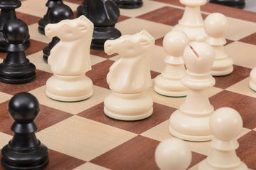 The Bobby Fischer Ultimate Tournament Series Plastic Chess Pieces - 3.75