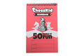 ChessKid.com Spiral Score Book - 60 Moves/50 Games